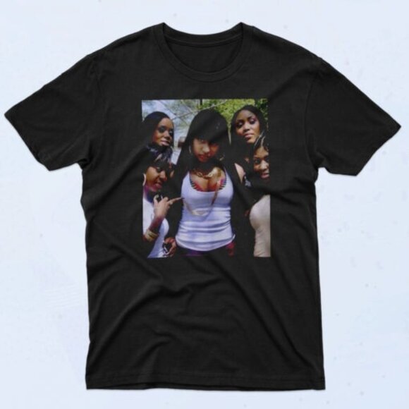 Nicki Minaj Throwback 90s Rap Music Fan Gift Graphic Concert Tour T Shirt 159 - Picture 1 of 5